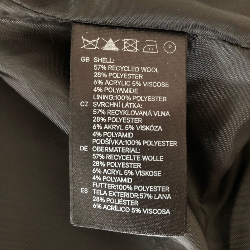 H&M Wool Biker Jacket - Picture 8 of 8